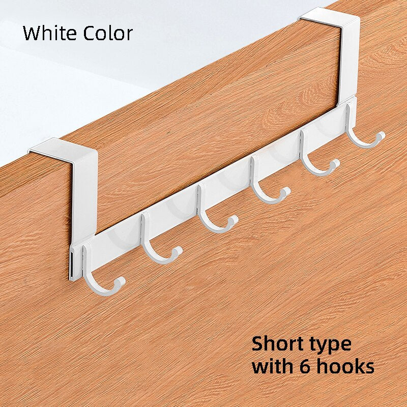 Hooks Over The Door Hook Home Bathroom Organizer Rack Clothes Coat Hat Towel Hanger New Bathroom Kitchen Accessories Holder - Provence Home Living Store