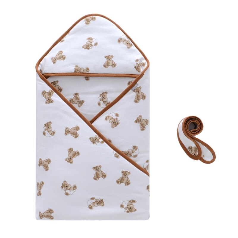 Autumn Winter Newborn Baby Envelope Sleeping Bag Soft Cotton Baby Receiving Blanket Swaddle Wrap for Infant Stroller Sleepsack - Provence Home Living Store