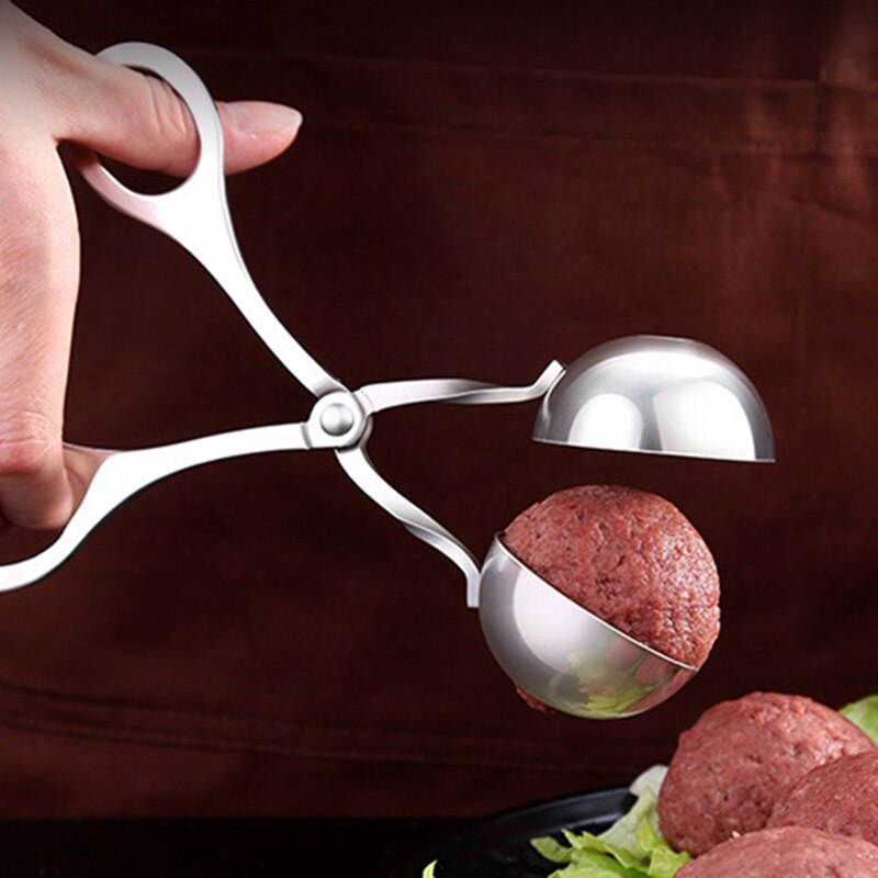 Stainless Steel Meatball Maker Clip Fish Ball Rice Ball Making Mold Kitchen Accessories Gadgets Meat Baller Kitchen Utensils - Provence Home Living Store