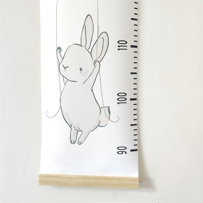 INS Nordic Baby Height Ruler Wooden Wall Hanging Child Kids Growth Chart Height Record Measure Ruler Home Decorative Photo Props - Provence Home Living Store