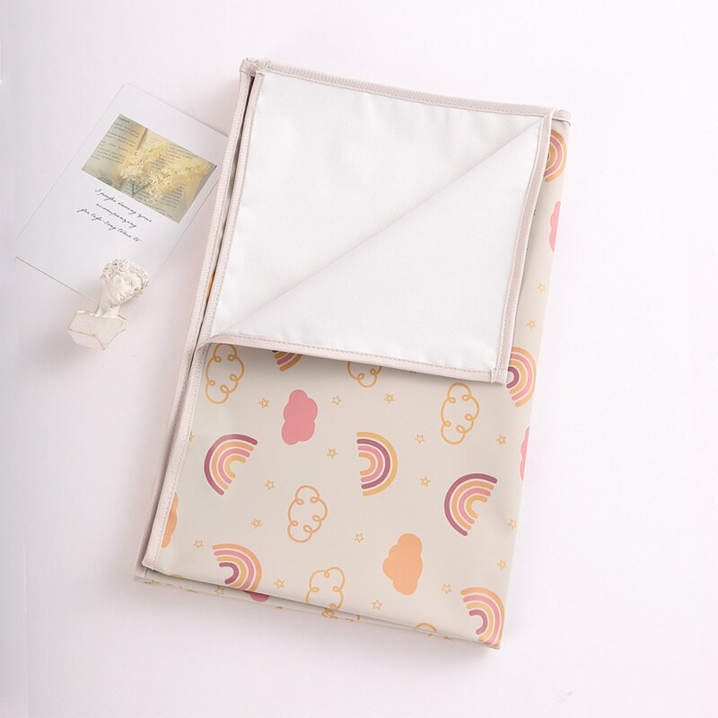 1pc Waterproof Baby Diaper Changing Pad Soft Washable Newborn Urine Pad Changing Pad Liners for Crib Cradles Reusable Diaper Pad - Provence Home Living Store