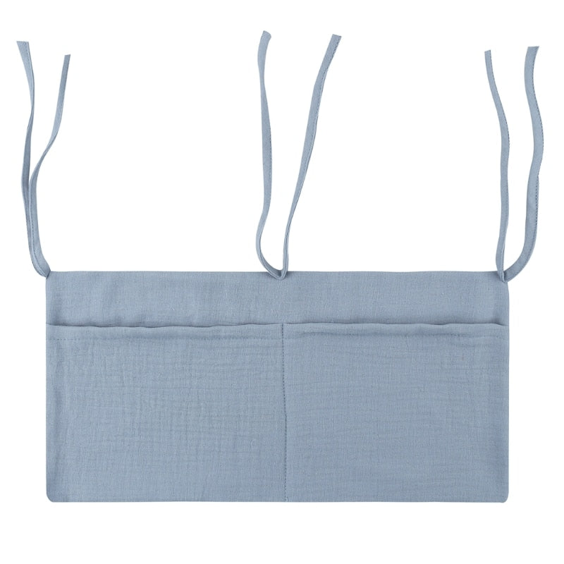 1pc Portable Baby Crib Storage Bag Multifunctional Newborn Bed Headboard Organizer For Kids Baby Bedding Diaper Bag - Provence Home Living Store