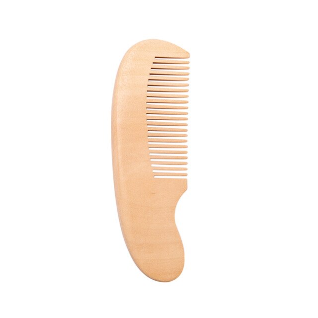 Baby Care Pure Natural Wool Baby BPA Free Wooden Brush Comb Brush Baby Hairbrush Newborn Hair Brush Infant Comb Head Massager - Provence Home Living Store