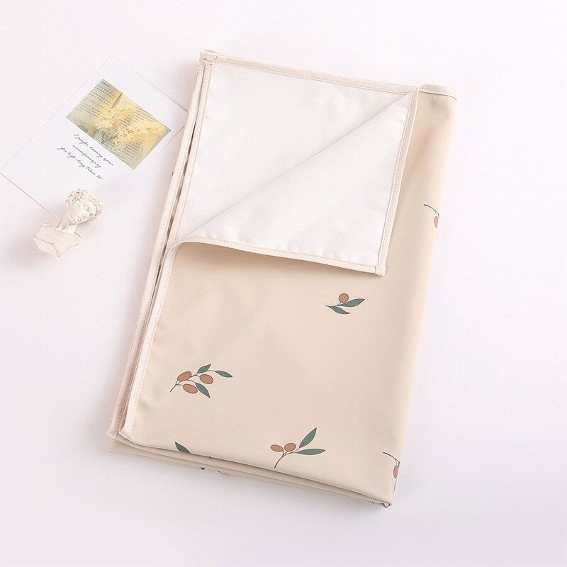 1pc Waterproof Baby Diaper Changing Pad Soft Washable Newborn Urine Pad Changing Pad Liners for Crib Cradles Reusable Diaper Pad - Provence Home Living Store