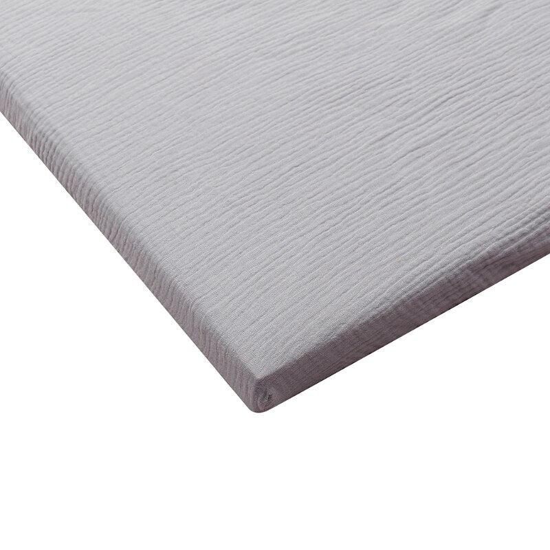 Cotton Crib Sheet Universal Baby Bed Fitted Sheet Solid Color Crib Fitted Sheet Mattress Cover Bedding Protector For Boys &amp; Girl - Provence Home Living Store