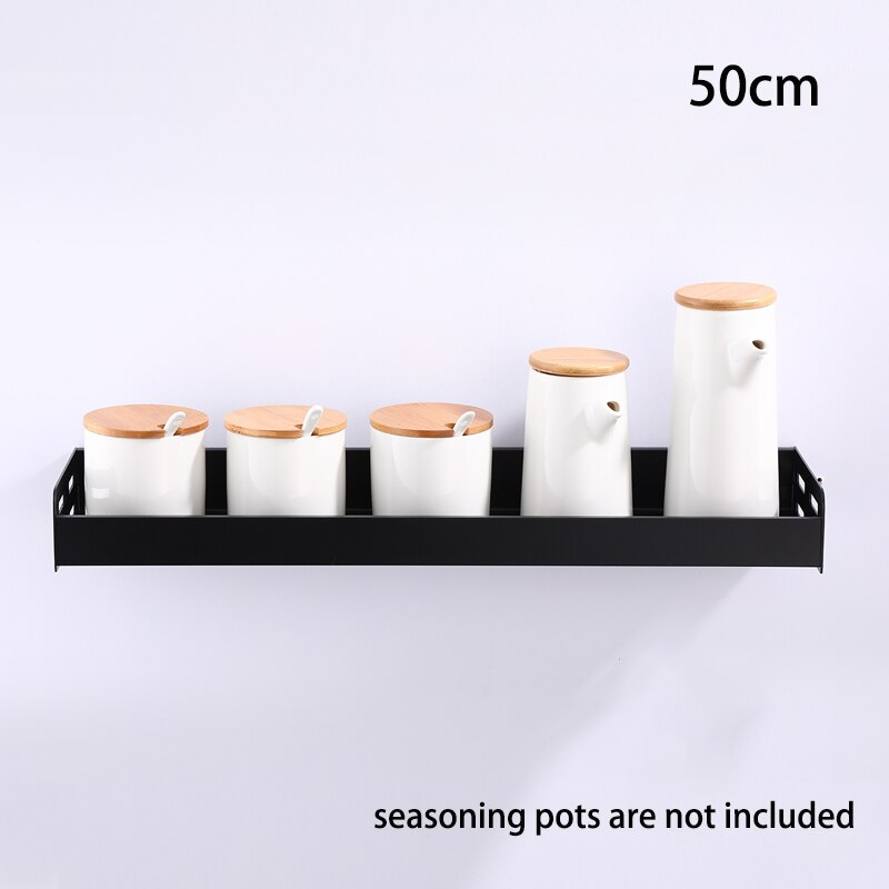 Wall-Mount Spice Racks Utensil Spoon Hanger Hook Kitchen Gadgets Accessories Supplies Kitchen Organizer Storage Shelves - Provence Home Living Store