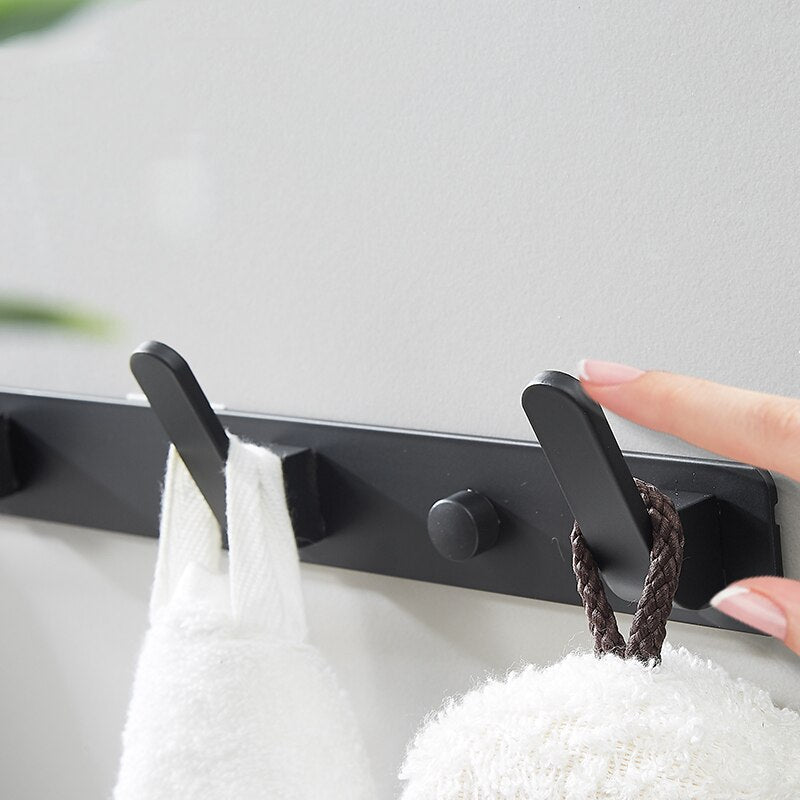 Hooks Coat Rack Wall Mounted Heavy Duty Hanger Metal Coat Hook Rail for Coat Clothes Hat Towel Jacket Towel Hook Bag Hat Hook - Provence Home Living Store