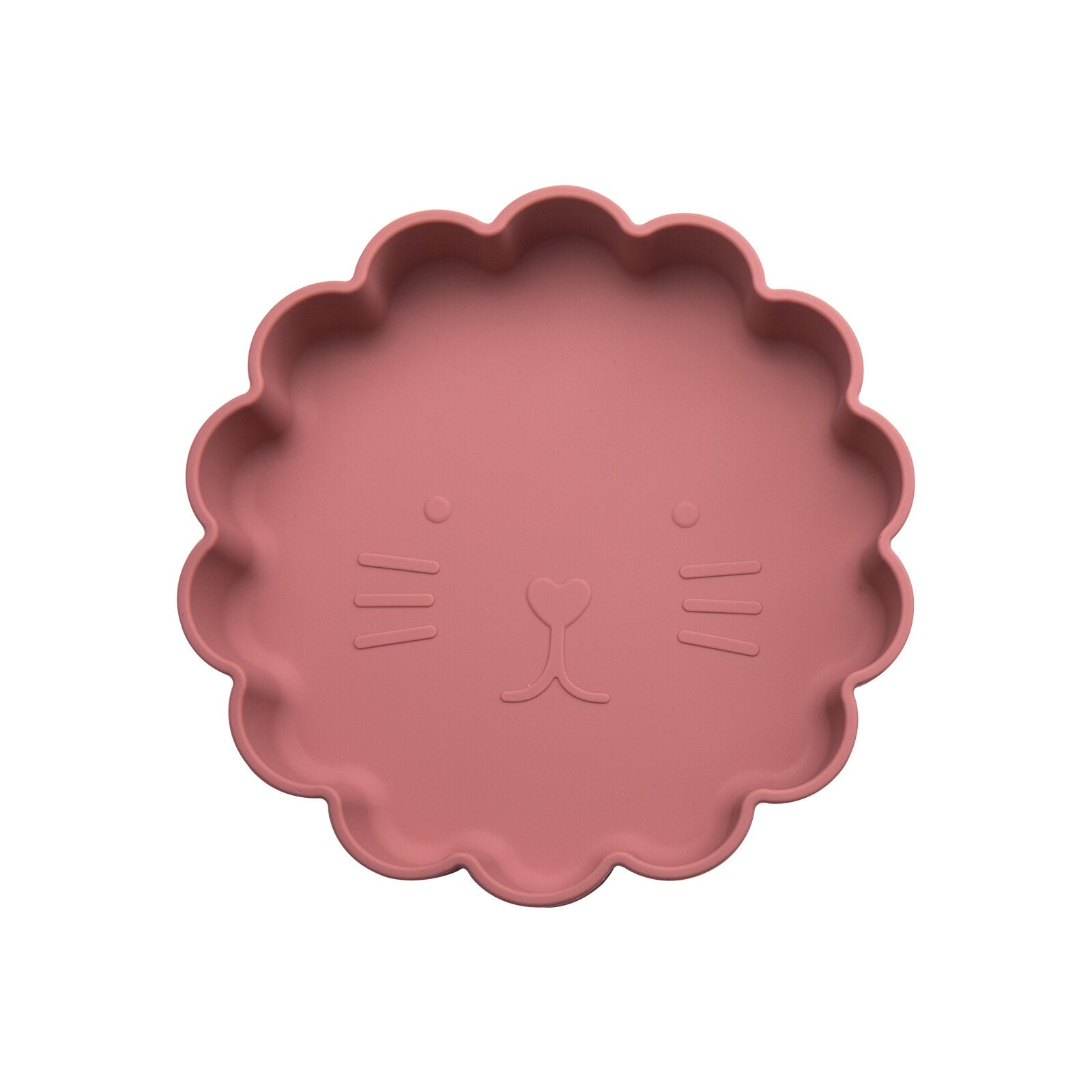 Baby Feeding Products Silicone Dinner Plate Food Grade Silicone Waterproof Soft Baby Cartoon Lion Shape Tableware Baby Products - Provence Home Living Store