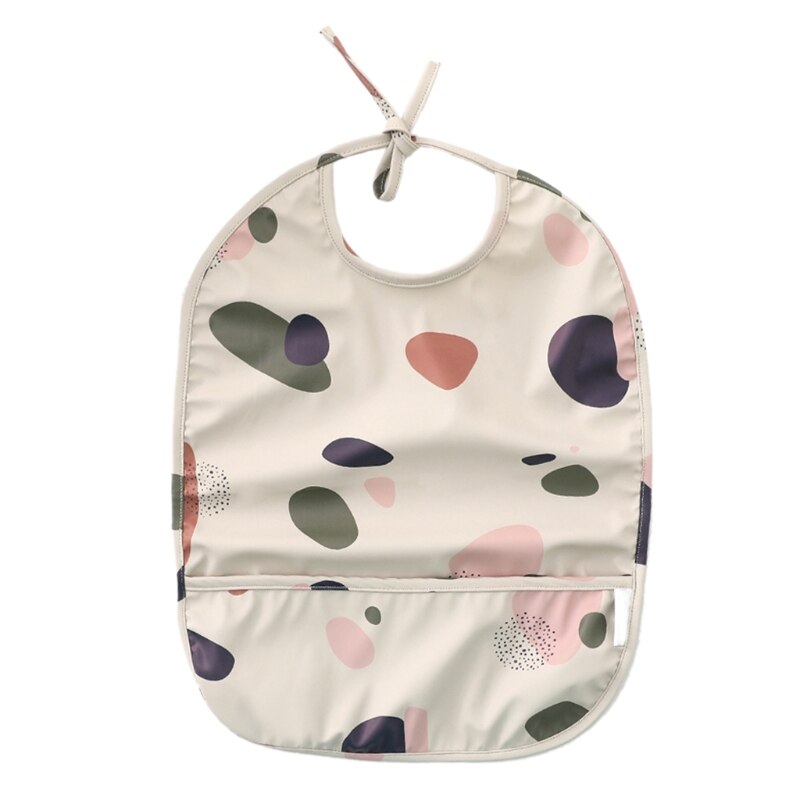 Cartoon Waterproof Baby Bibs BPA-Free Baby Starter Feeding Burp Cloths Infant Feeding Apron Smock for Newborn Dinner Lunch Bib - Provence Home Living Store