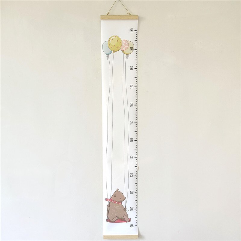 INS Nordic Baby Height Ruler Wooden Wall Hanging Child Kids Growth Chart Height Record Measure Ruler Home Decorative Photo Props - Provence Home Living Store