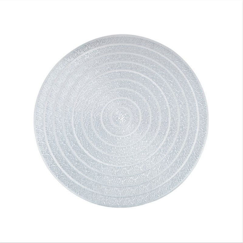 INS Nordic PVC Placemat Round Dining Table Mats Hotal Restaurant Steak Pad Kitchen Decor No Slip Insulation Pads Tea Cup Coaster - Provence Home Living Store