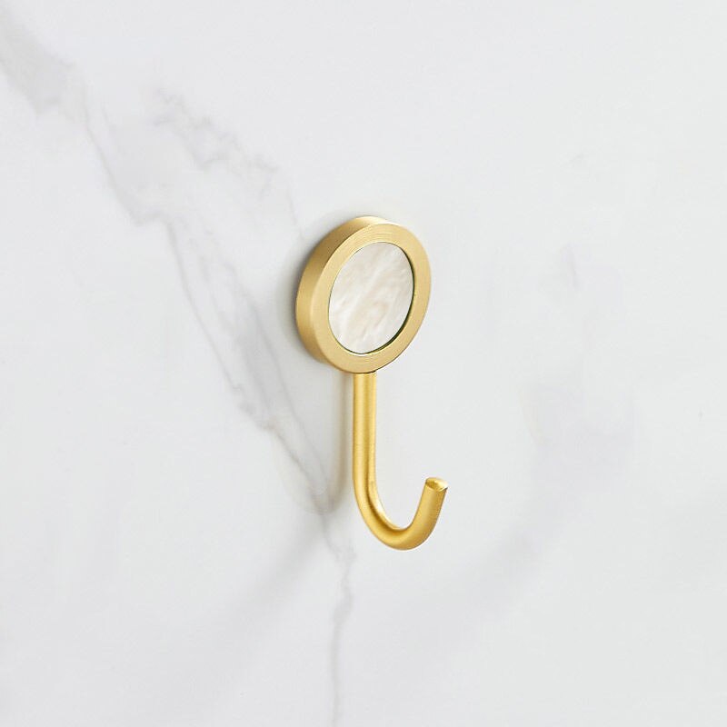 Wall-Mounted Clothes Hanger Bathroom Coat Hook Bedroom Robe Hook Key Hooks Living Room Decorative Hooks Home Accessories - Provence Home Living Store