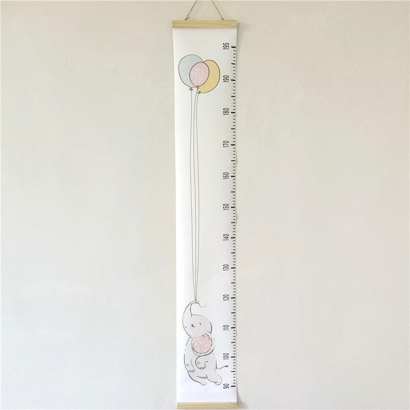 INS Nordic Baby Height Ruler Wooden Wall Hanging Child Kids Growth Chart Height Record Measure Ruler Home Decorative Photo Props - Provence Home Living Store