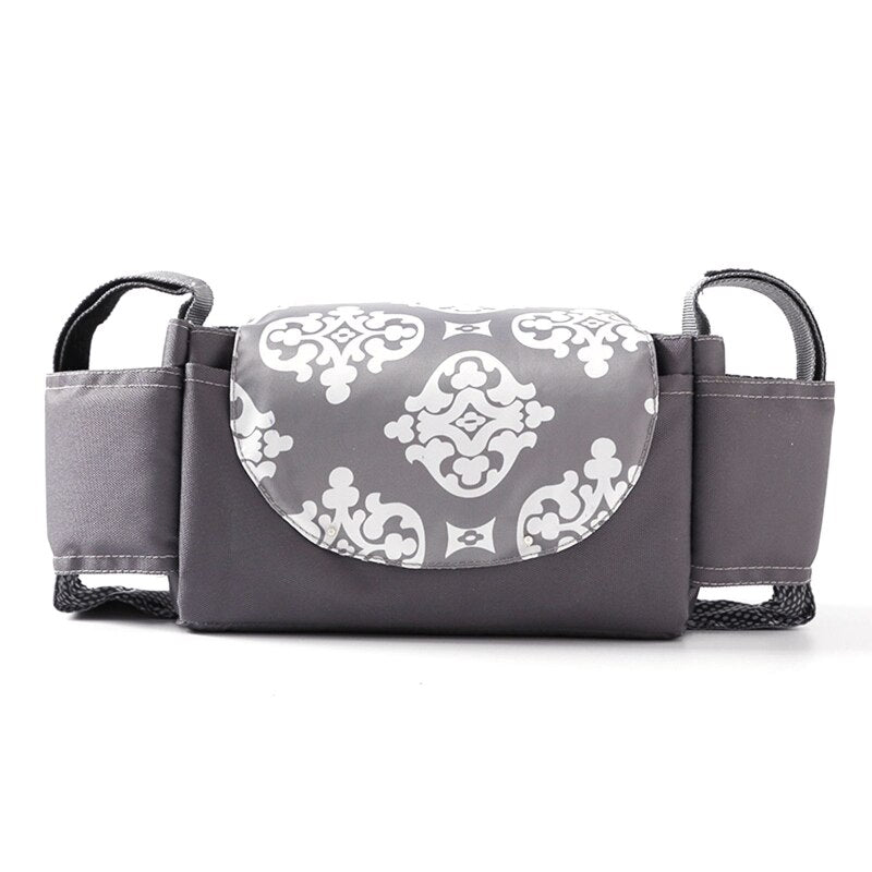 Baby Stroller Bag Universal Wearproof Diaper Nappy Bag Multi-Pocket Mummy Travel Bag Holder Cup Organizer for Newborn Pram Cart - Provence Home Living Store