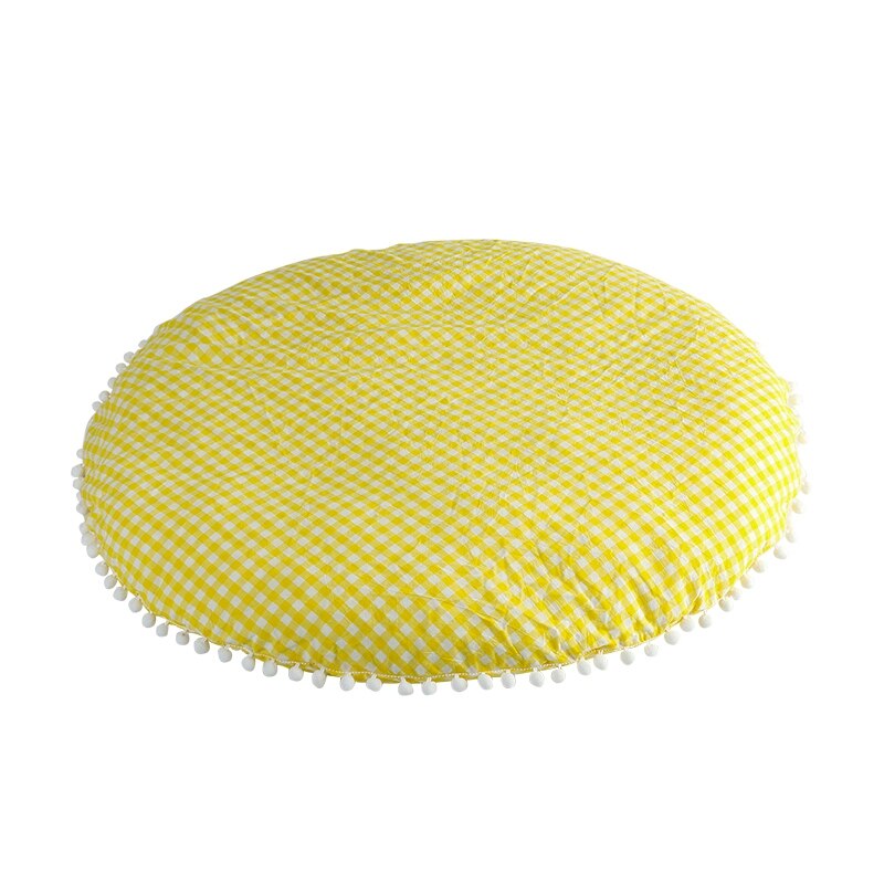 Baby Round Hair Ball Climbing Mat Soft Sleeping Mat Climbing Carpet Baby Play Mat Newborn Baby Crawling Blanket Round Carpet - Provence Home Living Store