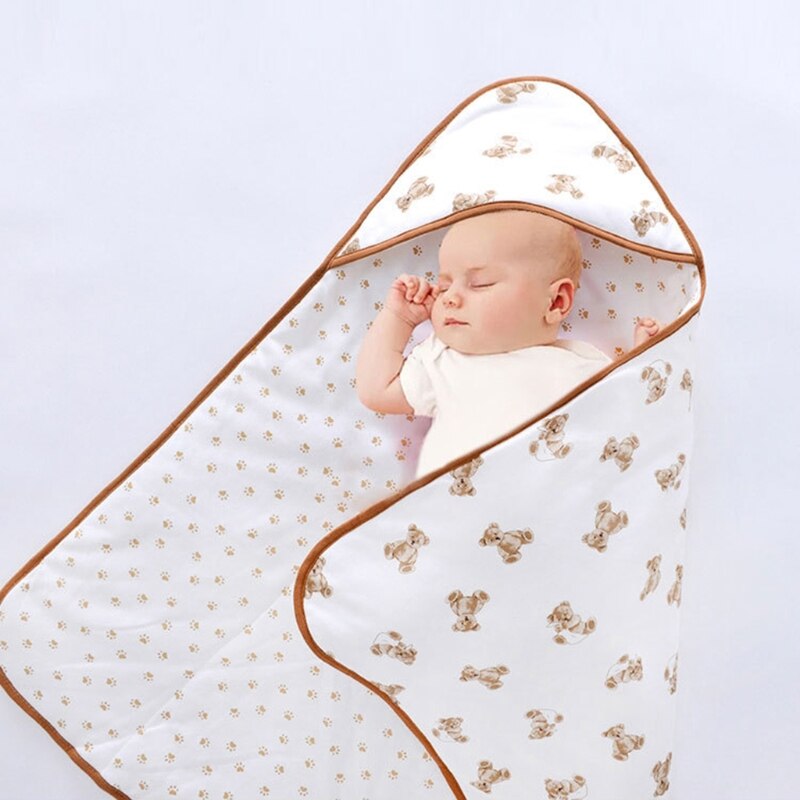 Autumn Winter Newborn Baby Envelope Sleeping Bag Soft Cotton Baby Receiving Blanket Swaddle Wrap for Infant Stroller Sleepsack - Provence Home Living Store