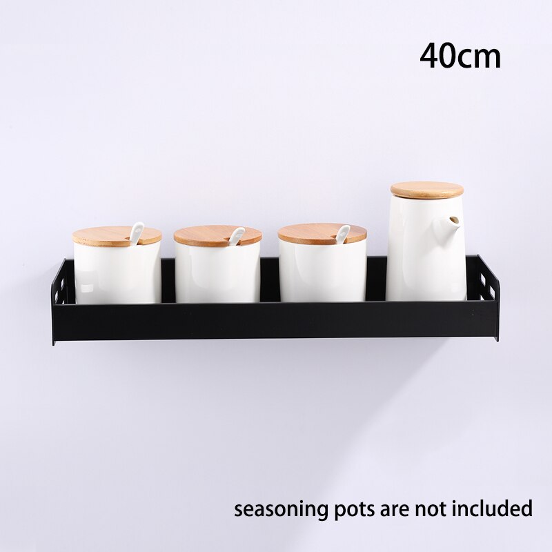 Wall-Mount Spice Racks Utensil Spoon Hanger Hook Kitchen Gadgets Accessories Supplies Kitchen Organizer Storage Shelves - Provence Home Living Store