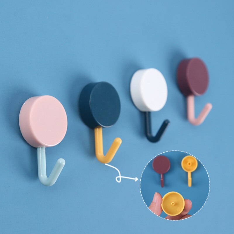 10Pcs/set Adhesive Hooks Minimalist Nordic Wall Hooks Kids Room Decorations Ornaments Baby Clothing Hanger Coat Rack Home Decor - Provence Home Living Store