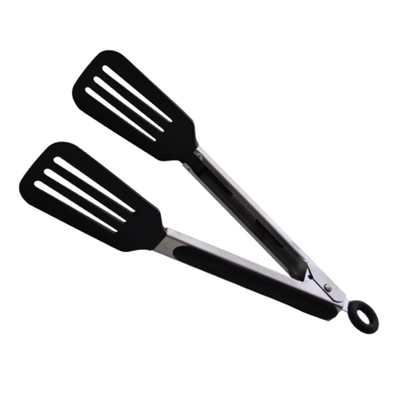 Kitchen Accessories Home Nylon Noodle Tongs Pasta Spaghetti Tongs Food Clips Stainless Steel Handle Cooking Utensils - Provence Home Living Store