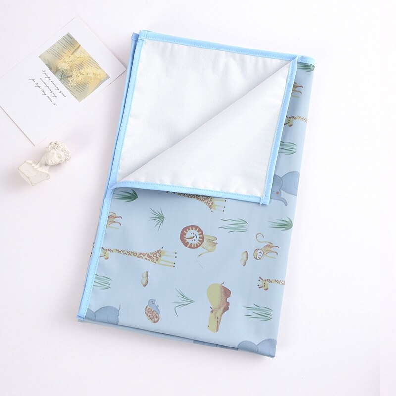 1pc Waterproof Baby Diaper Changing Pad Soft Washable Newborn Urine Pad Changing Pad Liners for Crib Cradles Reusable Diaper Pad - Provence Home Living Store