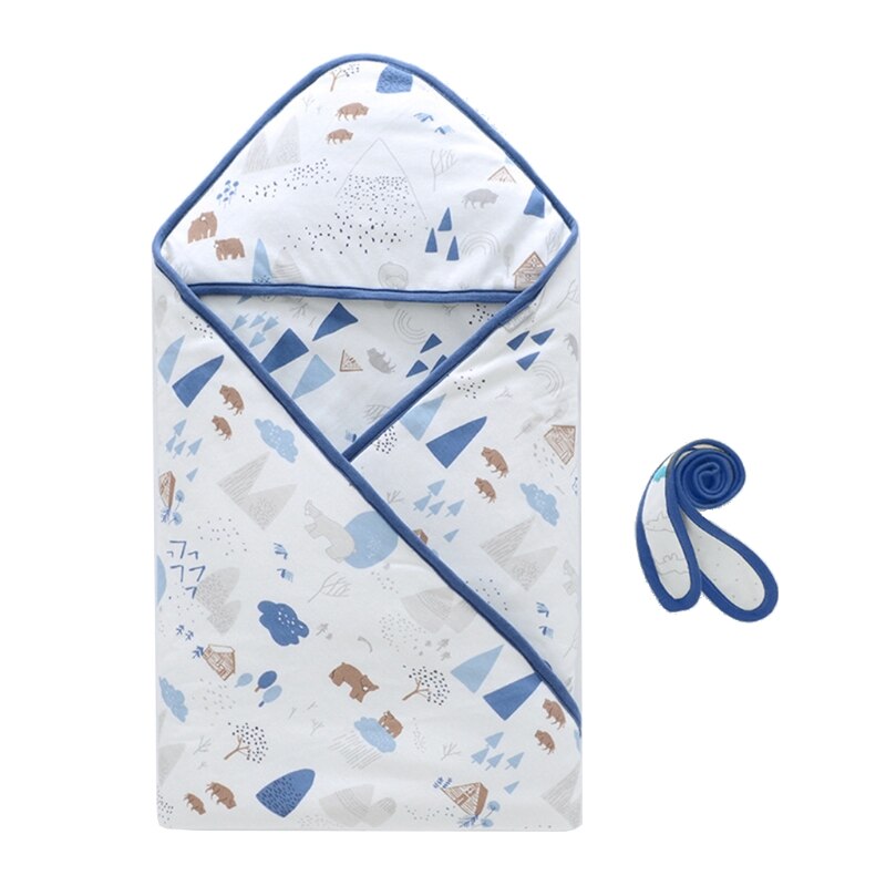 Autumn Winter Newborn Baby Envelope Sleeping Bag Soft Cotton Baby Receiving Blanket Swaddle Wrap for Infant Stroller Sleepsack - Provence Home Living Store