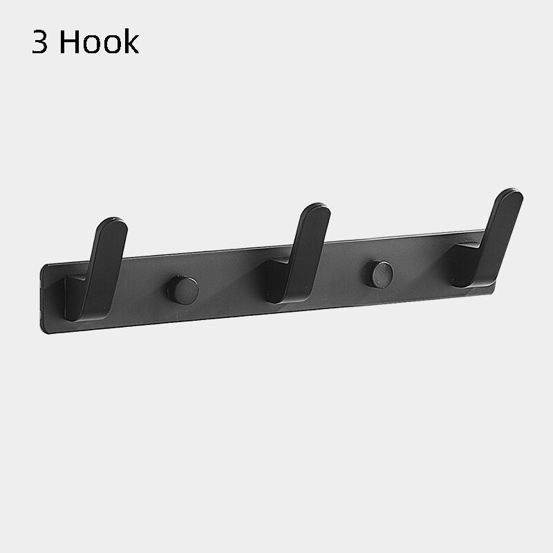 Hooks Coat Rack Wall Mounted Heavy Duty Hanger Metal Coat Hook Rail for Coat Clothes Hat Towel Jacket Towel Hook Bag Hat Hook - Provence Home Living Store