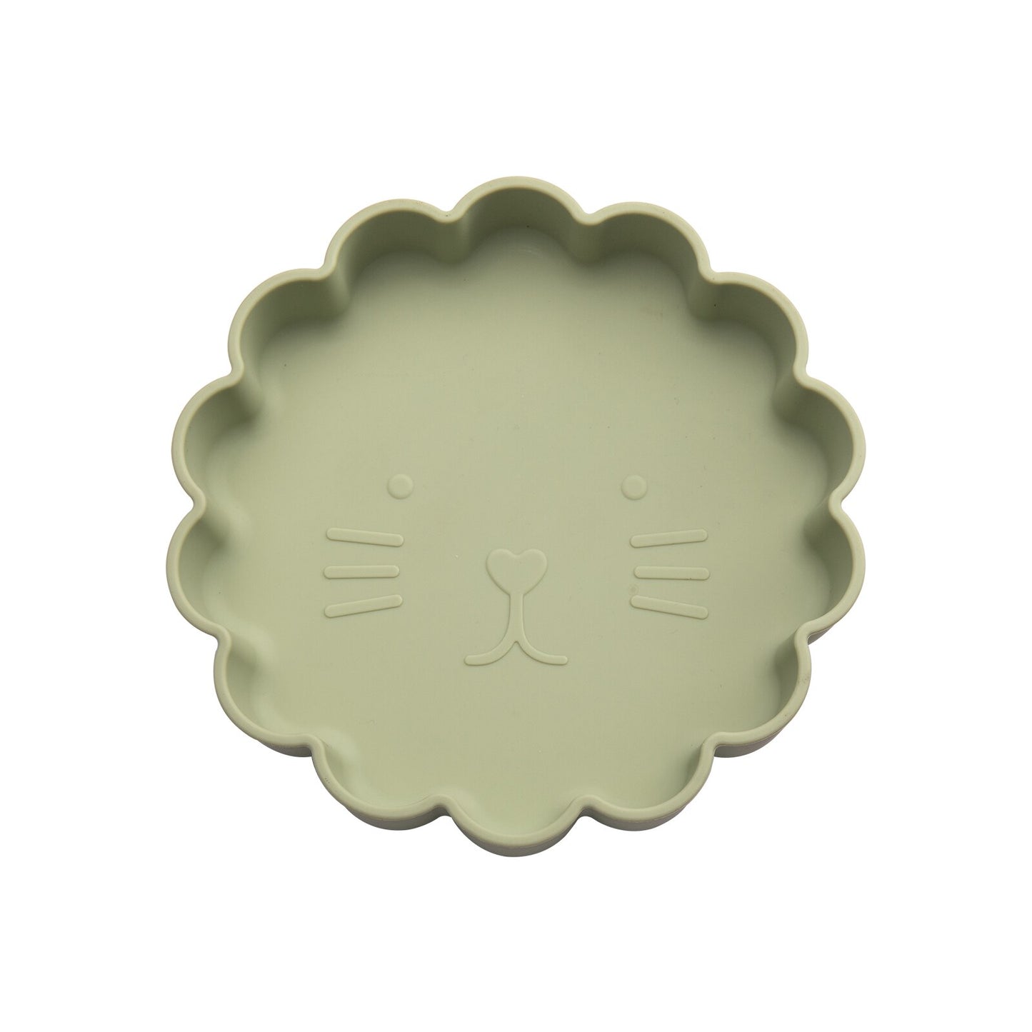 Baby Feeding Products Silicone Dinner Plate Food Grade Silicone Waterproof Soft Baby Cartoon Lion Shape Tableware Baby Products - Provence Home Living Store