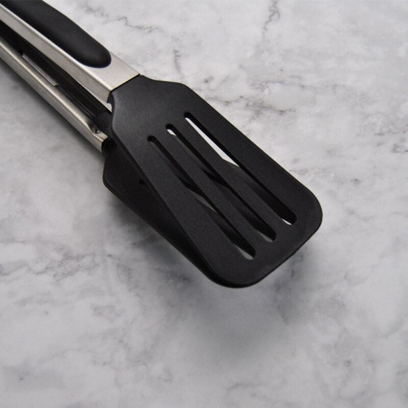 Kitchen Accessories Home Nylon Noodle Tongs Pasta Spaghetti Tongs Food Clips Stainless Steel Handle Cooking Utensils - Provence Home Living Store