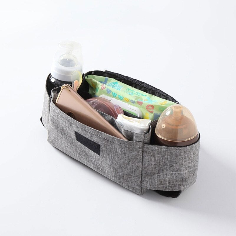 Universal Baby Stroller Storage Bag Toddler Buggy Pram Bottle Holder Organizer Multi-functional Pushchair Diaper Bag Mummy Bag - Provence Home Living Store