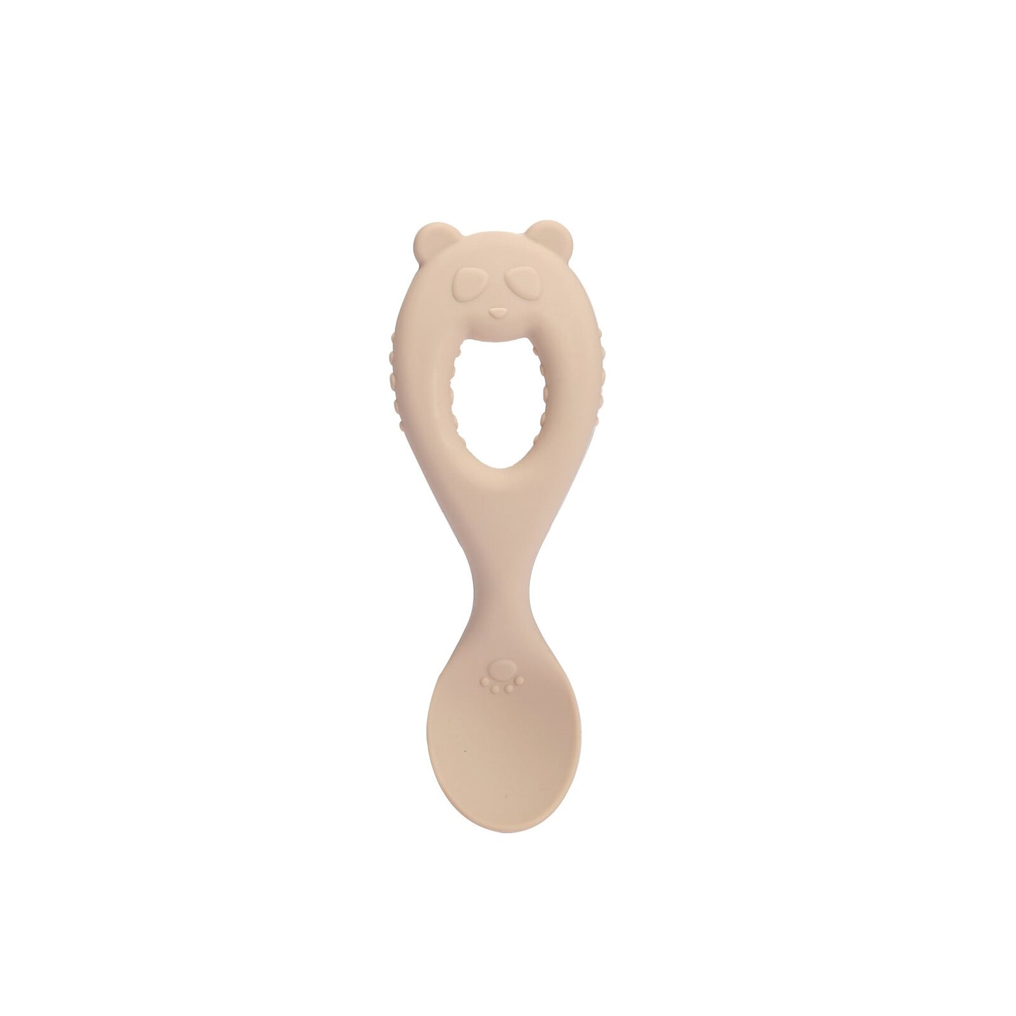 4 Colors Baby Silicone Spoon Creative Bear Feeding Tableware Non-Slip Baby Learning Care Product Food Grade Waterproof Tableware - Provence Home Living Store