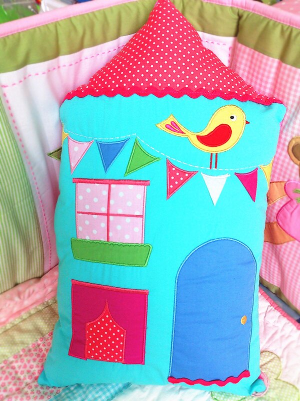 New cotton children pillow bedroom girls toy house furnishings bed cushion car cushion Cotton Pink owl stereo cute birthday gift - Provence Home Living Store