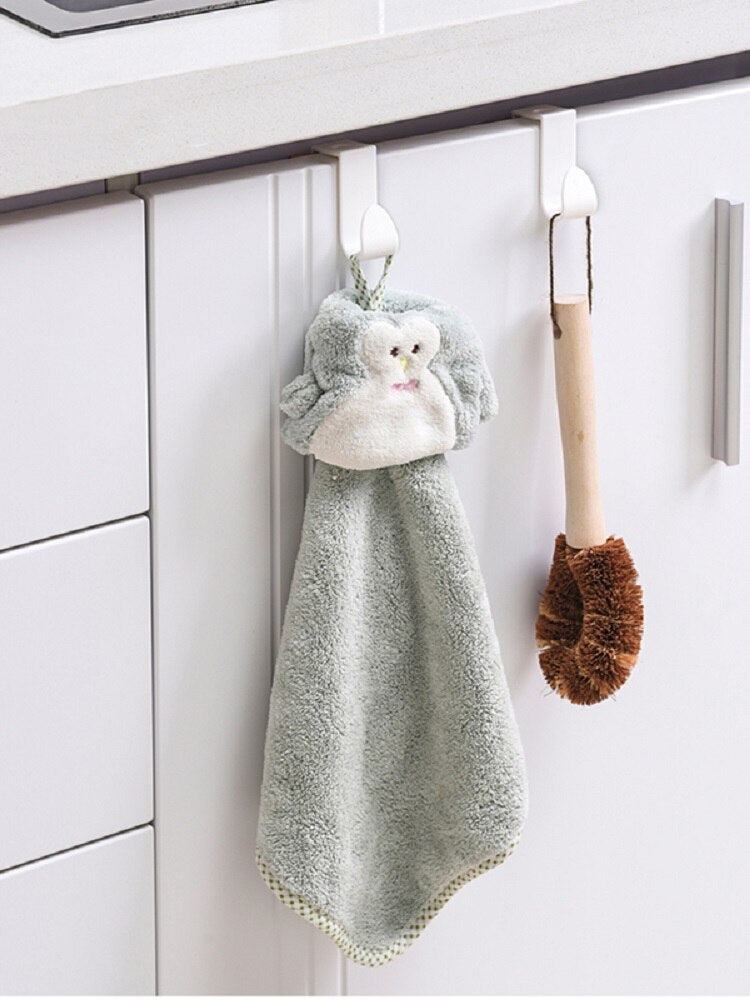 Clothes Hanger Connector Hooks White Folding Storage Holder Cloth Hanging Linked Hooks Cabinet Door Hanger Hook Punch Free - Provence Home Living Store