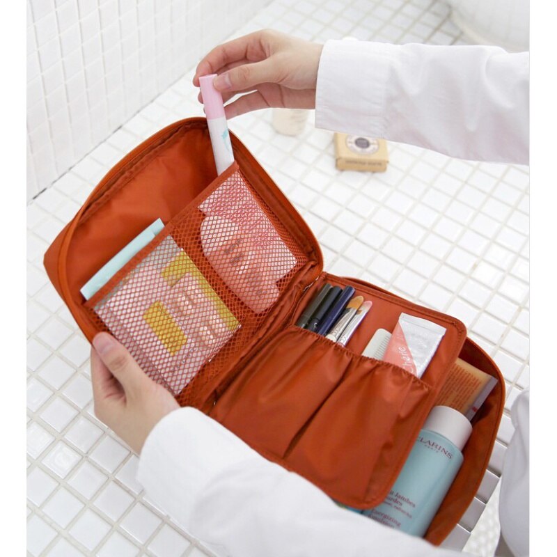 Travel Storage Bag New Thicken Hang Makeup Bag Organizer For Cosmetics Waterproof  Toiletry Carry Case Shower Bags - Provence Home Living Store