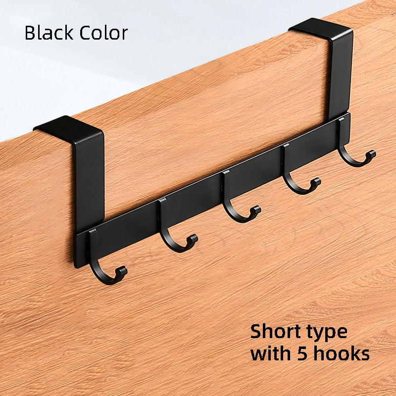 Hooks Over The Door Hook Home Bathroom Organizer Rack Clothes Coat Hat Towel Hanger New Bathroom Kitchen Accessories Holder - Provence Home Living Store