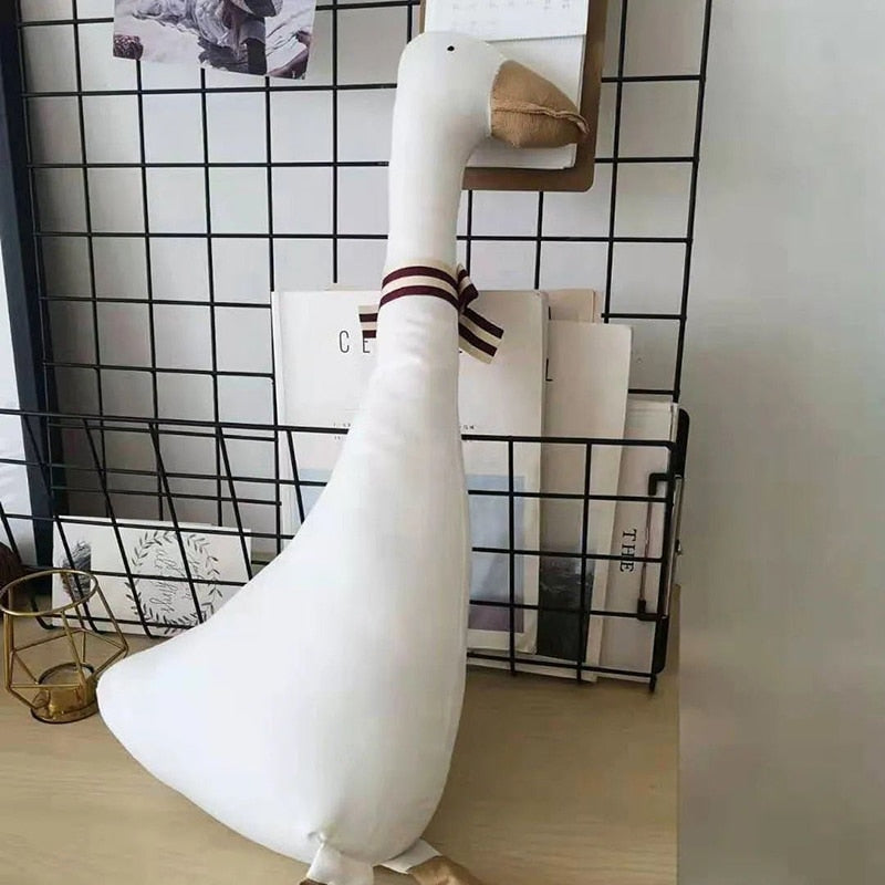 INS Stuffed White Goose、Rooster、Giraffe Toy For Baby Kid Animal Baby Accompanying Doll Comfort Toy Children Gift Room Decoration - Provence Home Living Store