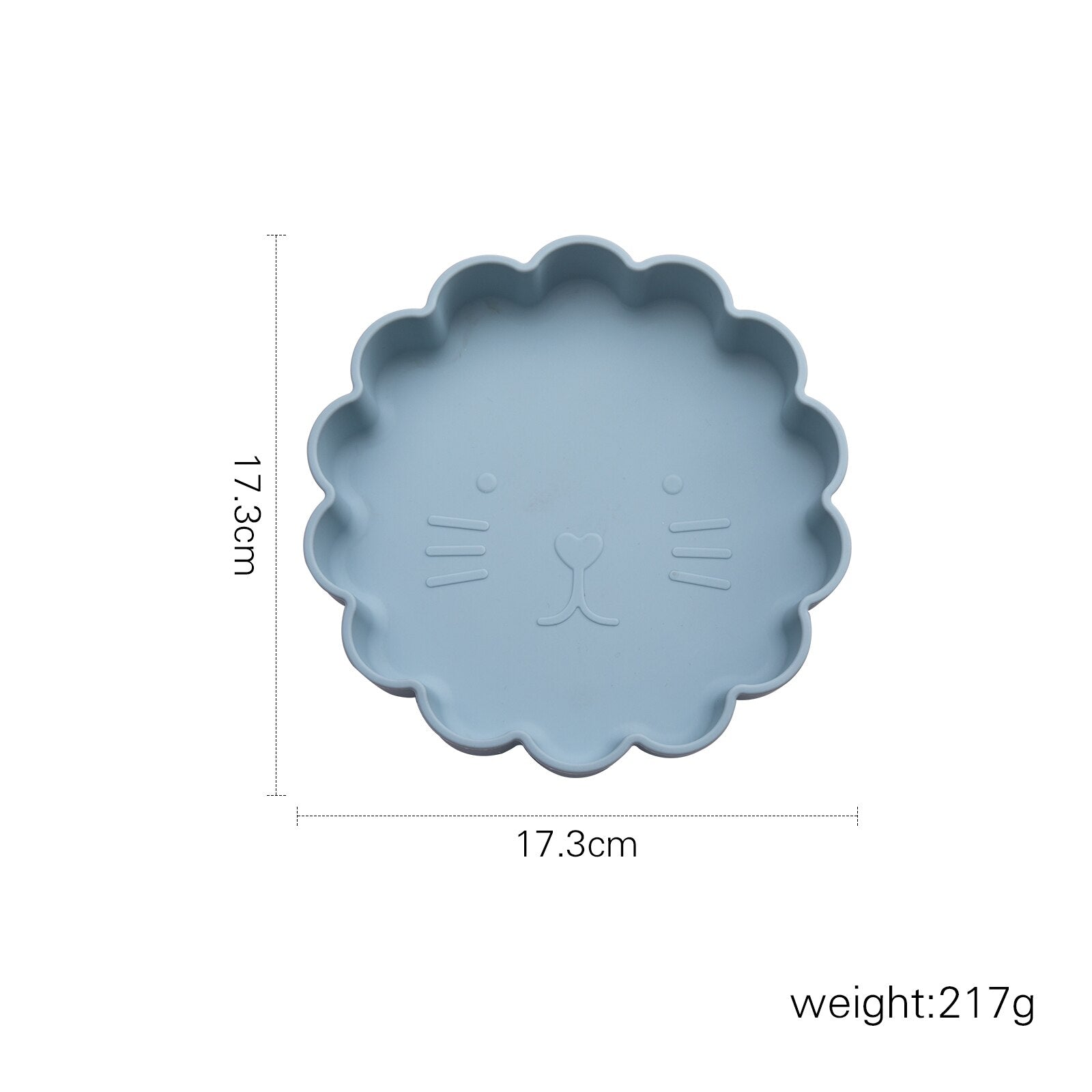 Baby Feeding Products Silicone Dinner Plate Food Grade Silicone Waterproof Soft Baby Cartoon Lion Shape Tableware Baby Products - Provence Home Living Store