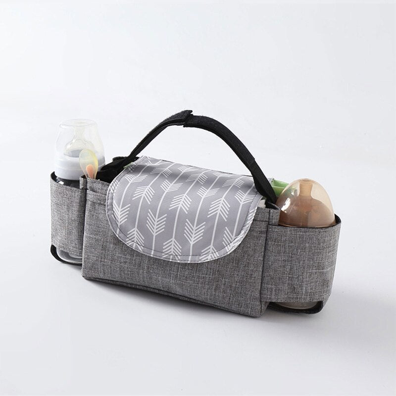 Universal Baby Stroller Storage Bag Toddler Buggy Pram Bottle Holder Organizer Multi-functional Pushchair Diaper Bag Mummy Bag - Provence Home Living Store