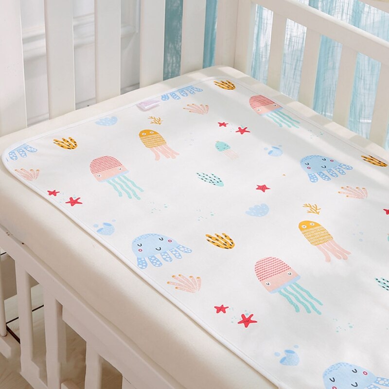 Portable Baby Diaper Changing Mat Waterproof Reusable Newborn Changing Pad Mattress for Home Travel Diaper Changing 100x80cm - Provence Home Living Store