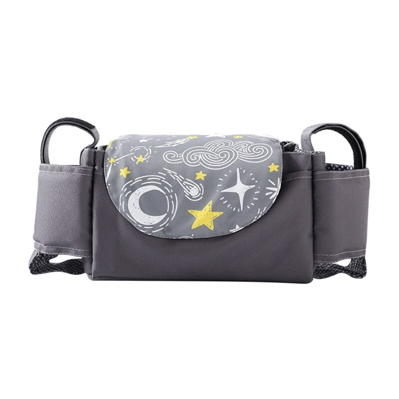 Baby Stroller Bag Universal Wearproof Diaper Nappy Bag Multi-Pocket Mummy Travel Bag Holder Cup Organizer for Newborn Pram Cart - Provence Home Living Store