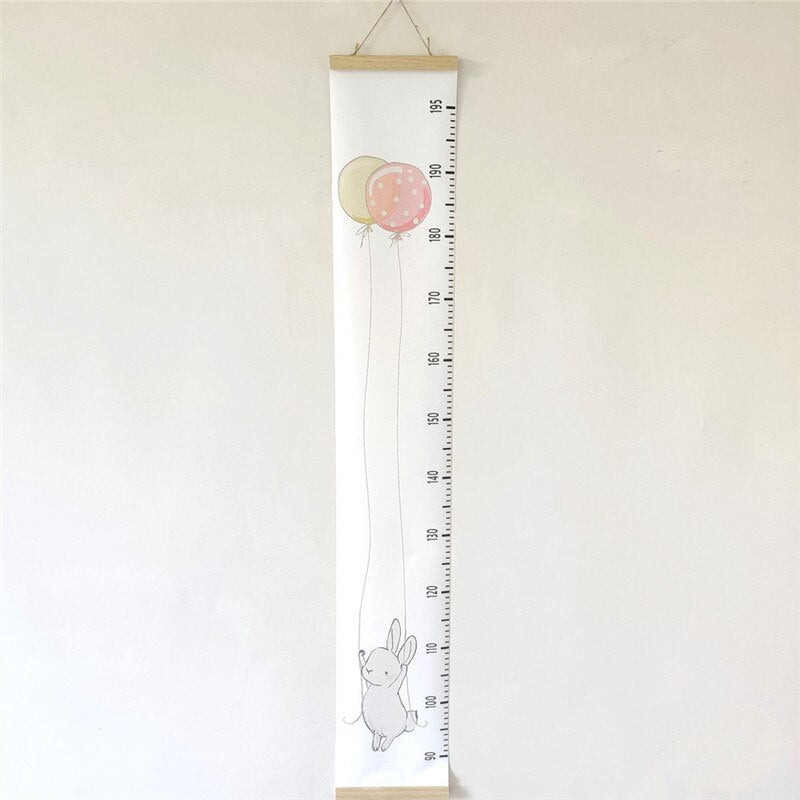 INS Nordic Baby Height Ruler Wooden Wall Hanging Child Kids Growth Chart Height Record Measure Ruler Home Decorative Photo Props - Provence Home Living Store