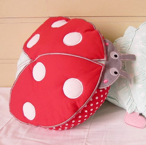 New cotton children pillow bedroom girls toy house furnishings bed cushion car cushion Cotton Pink owl stereo cute birthday gift - Provence Home Living Store