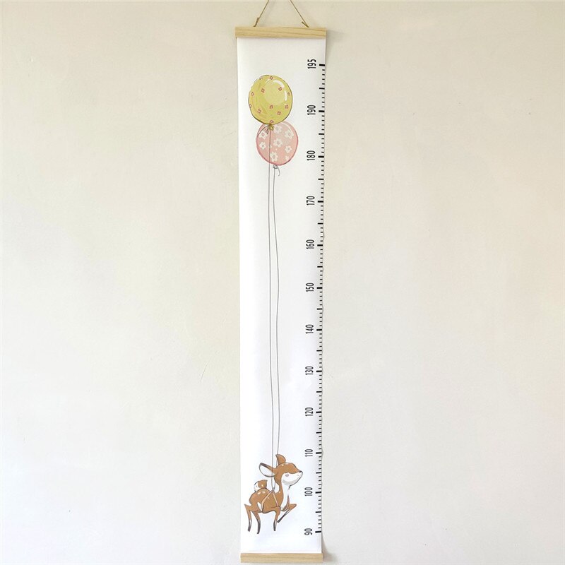 INS Nordic Baby Height Ruler Wooden Wall Hanging Child Kids Growth Chart Height Record Measure Ruler Home Decorative Photo Props - Provence Home Living Store