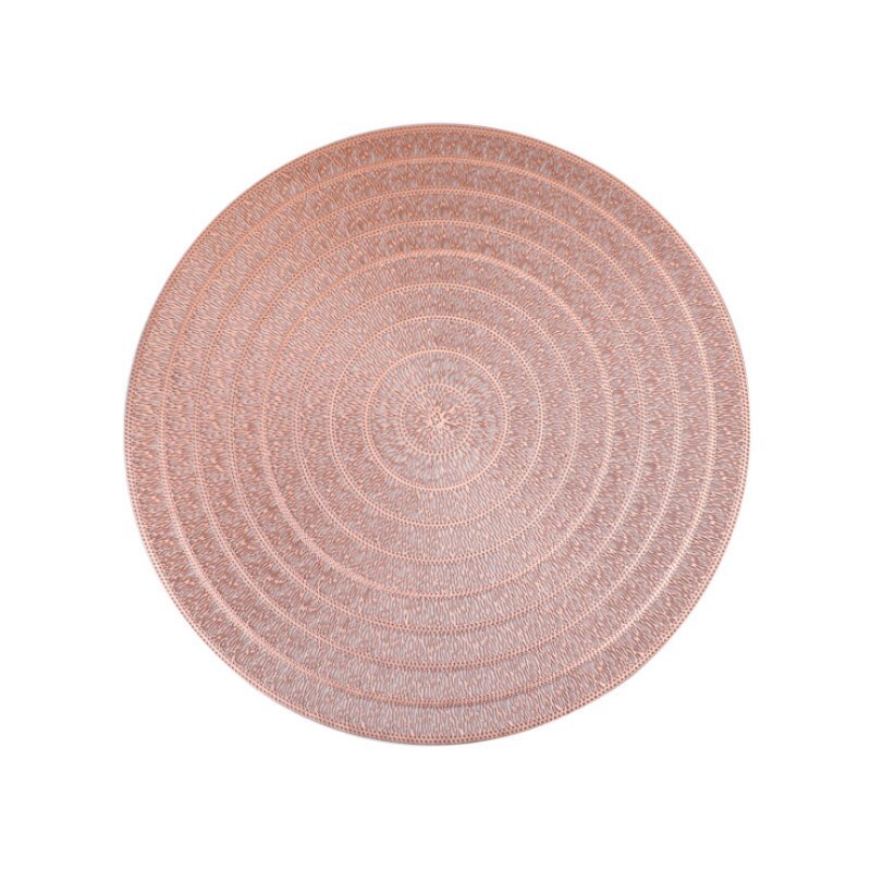 INS Nordic PVC Placemat Round Dining Table Mats Hotal Restaurant Steak Pad Kitchen Decor No Slip Insulation Pads Tea Cup Coaster - Provence Home Living Store