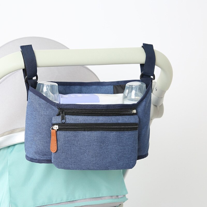 Baby Stroller Bag Universal Wearproof Diaper Nappy Bag Multi-Pocket Mummy Travel Bag Holder Cup Organizer for Newborn Pram Cart - Provence Home Living Store