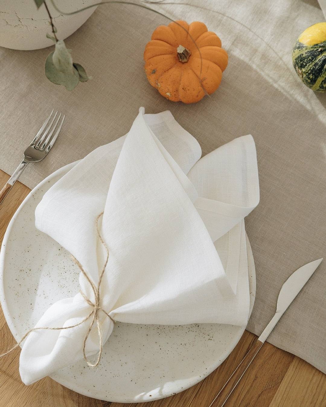 High Quality 100% Linen Napkins Restaurant Wedding Dinner Solid Color Cloth Pure Linen Classical Custom Home Table Napkin - Provence Home Living Store