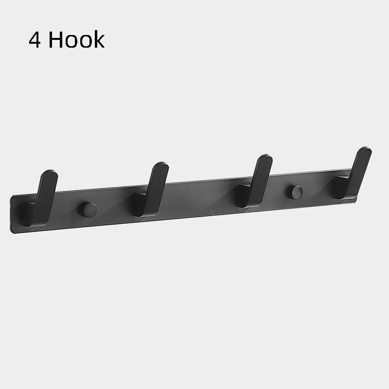 Hooks Coat Rack Wall Mounted Heavy Duty Hanger Metal Coat Hook Rail for Coat Clothes Hat Towel Jacket Towel Hook Bag Hat Hook - Provence Home Living Store