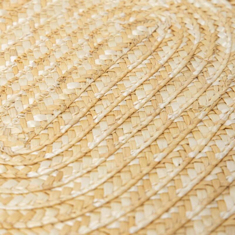 Natural Corn Straw Woven Dining Table Mats Rattan Placemats Non-slip Insulation Pads Potholder Coffee Cup Coasters Kitchen Decor - Provence Home Living Store