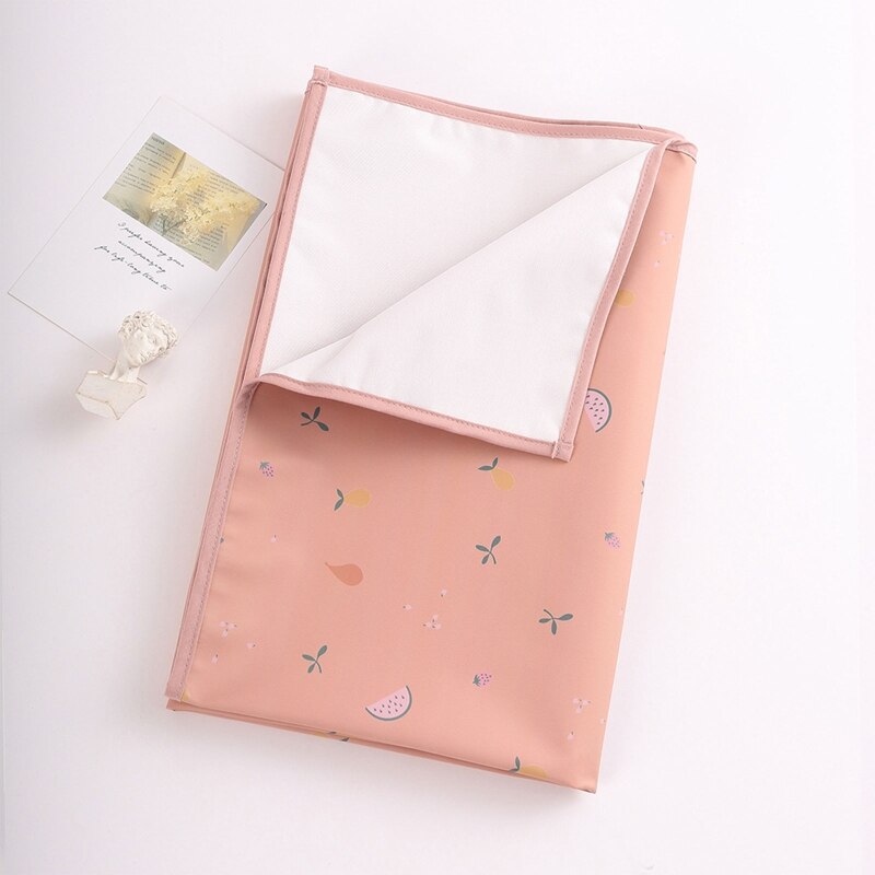 1pc Waterproof Baby Diaper Changing Pad Soft Washable Newborn Urine Pad Changing Pad Liners for Crib Cradles Reusable Diaper Pad - Provence Home Living Store