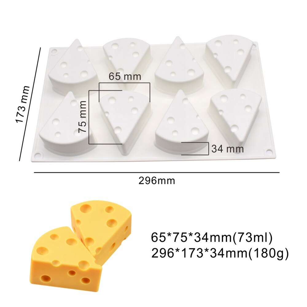 Cheese Silicone Cake Mold Mousse Jelly Pudding Chocolate Mould Ice Cream Bread Dessert Baking Bakeware Decorating Tools - Provence Home Living Store