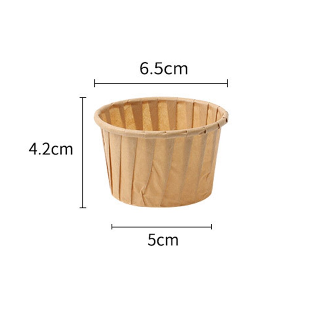 50pcs/set Cupcake Liner Baking Cup Muffin Cupcake Paper Cup Oilproof Cake Wrapper For Wedding Birthday Party Cake Decoation Tool - Provence Home Living Store